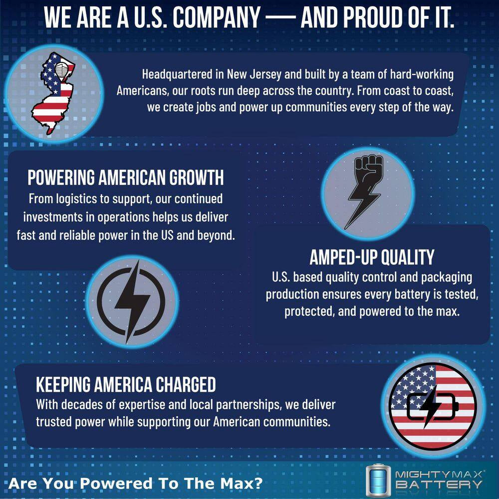 12V 55AH INT Battery Replaces Scooters and Electric Wheelchairs