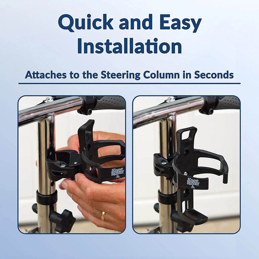 Universal Cup Holder Bottle Holder Accessory for Knee Scooter Walkers